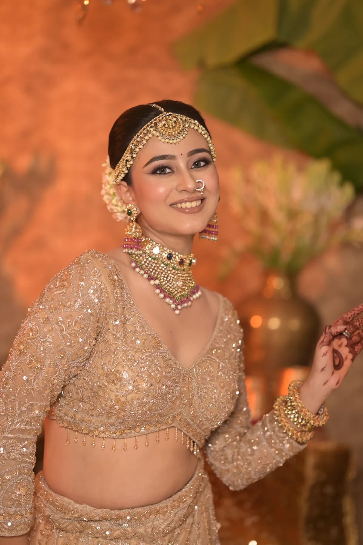 Luxury Wedding Makeup Artist - raadhya Look 1