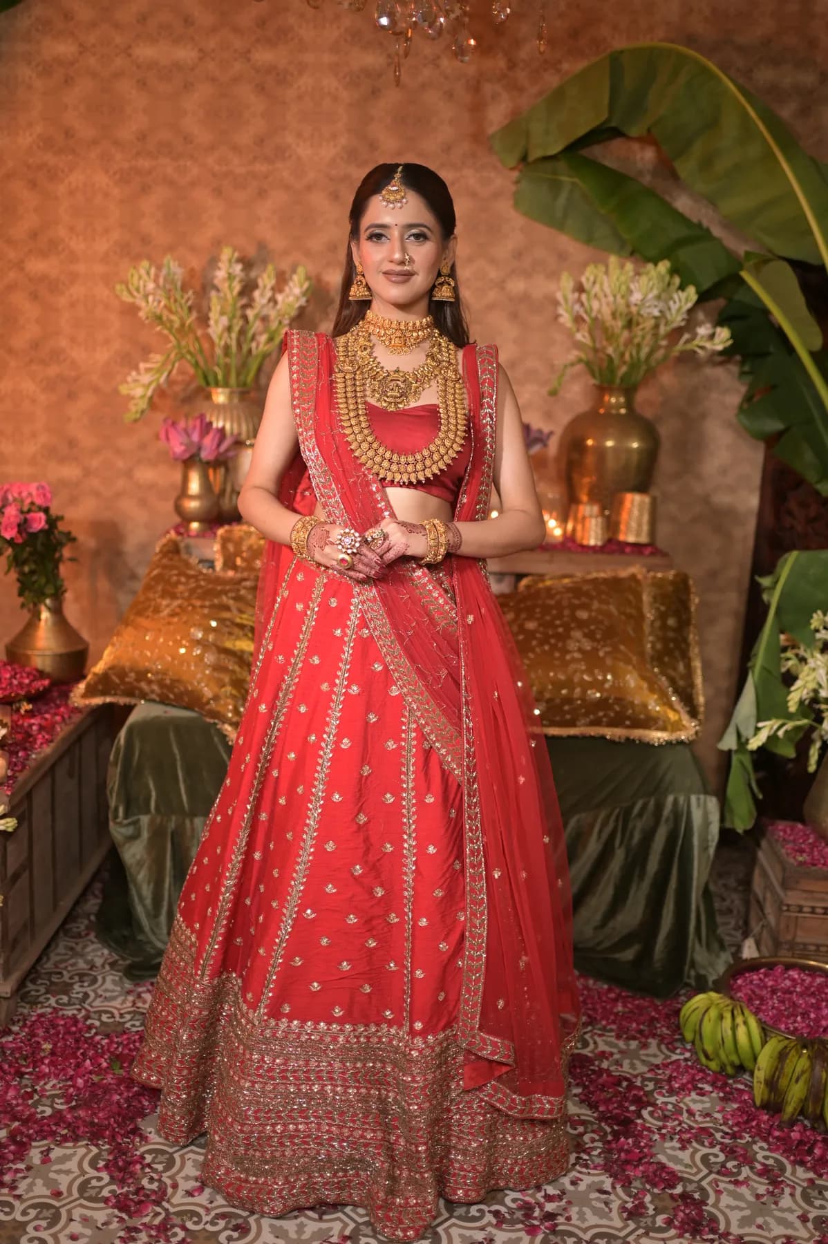 Professional Bridal Makeover - saumya Look 1