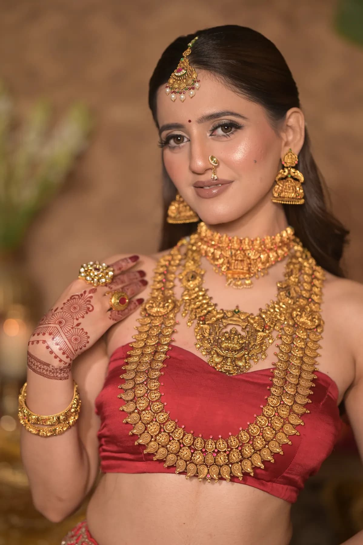 Luxury Wedding Makeup Artist - saumya Look 2